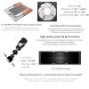 CPU AIO Water Cooler Server360mm AIO CPU Cooler,Copper AIO CPU Water Cooling,Water Cooling PC, with Pump:1800-3000RPM,Fan:300810% RPM (Single CPU Block for LGA 3647-Rectangle) view 4