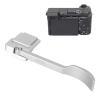 EBTOOLS Thumb Up Grip Hot Shoe Cover for A6700, Aluminum Alloy, Ergonomic Design, 90 Rotation, with Convenient Assembly and Disassembly (Silver) view 3
