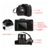 QANYEGN 16MP HD Camera Video, 1080P 180 Degree Flip Screen Camcorder, 2.4in Digital Camera for Students Teens Beginner view 3