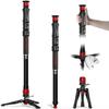 IFOOTAGE Cobra 3 Strike A150S Monopod Camera Stand with Pedal, One-Touch Lifting Quick Release Monopod for Shooting Bird/Animal/Sports Event/Wedding/Live Show, Payload 11lb view 1
