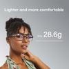 SANGSTRE Mozart Smart Audio Sunglasses Excellent Sound Quality Ultralight,Detachable Frame Front,Blue Light Blocking,Photochromic Lenses,Bluetooth Glasses for Men; Travel,Work,Meeting view 2