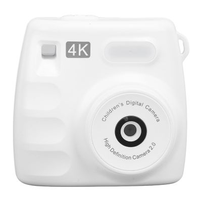 48MP Dual Lens 1080P Digital Camera, Front and Rear Camera with 2.0 Inch Screen, HD Camera with Games and Stickers, Portable Camera for Students, Music Playback, LED Fill