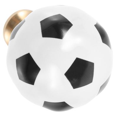 Gadpiparty Dresser Knob Football Shape Handle for Cabinet Doors and Easy Installation Sports-Themed Pull for Boys and Girls Rooms and Furniture Decor