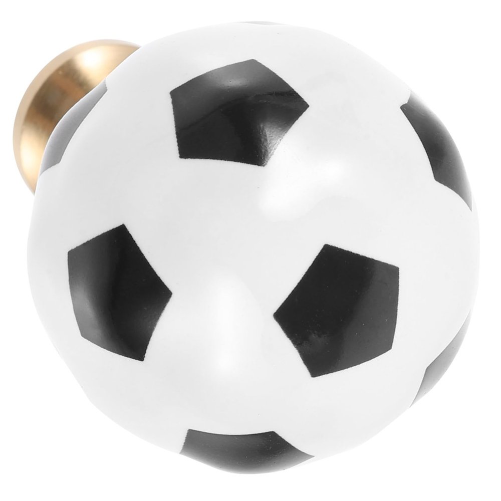 Gadpiparty Dresser Knob Football Shape Handle for Cabinet Doors and Easy Installation Sports-Themed Pull for Boys and Girls Rooms and Furniture Decor