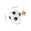 Gadpiparty Dresser Knob Football Shape Handle for Cabinet Doors and Easy Installation Sports-Themed Pull for Boys and Girls Rooms and Furniture Decor view 3
