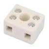 5Pcs Ceramic Wiring Terminal Block 2 Position 5 Hole and Stable Insulation High Temperature Terminal Block Ceramic for Power Supply Cables and Industrial Sockets view 3