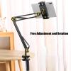 Gavigain Tablet Stand for Desk, Adjustable Foldable Arm Holder Mount Universal Bed Tablet Holder for Kindle, Cell Phone, Portable Monitor and More view 2