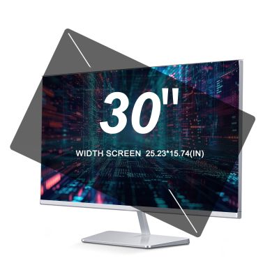 TYLGDSGS [2-Pack 30 Inch Privacy Screen for Computer Monitor, Removable Anti Blue Light Anti Glare Monitor Privacy Filter Shield. 16:10 Widescreen Monitor. Size is(641 * 400 mm)