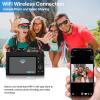 5K Digital Camera for Photography, 48MP Autofocus Vlogging Camera with Wire Less Connectivity, 16X Digital Zoom, Anti Shake Travel Camera view 3