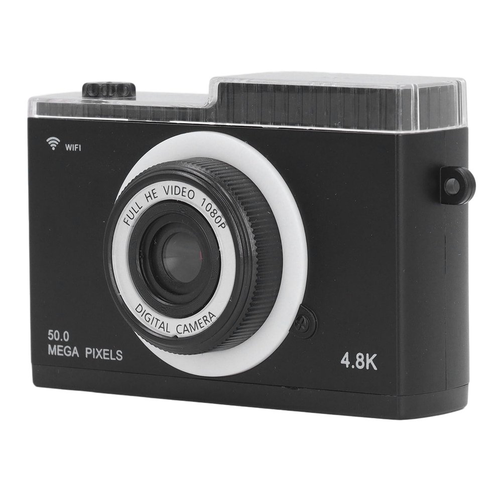 1080P Digital Camera, 48MP2.4 Inch Screen Digital Point and Shoot Camera with 8X Digital Zoom, Compact Small Camera for Boys Girls Kids