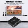 Splitter, Plug and Play HD Multimedia Interface Extractor 10.2Gbps for Outdoor for Family for Home view 2