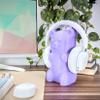 Gummy Bear Headphone Stand Hanger - Cute Headset Holder - Kawaii Desk Accessories - Compatible with Most Headphones (Pastel Green) view 4