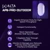 Alta Labs AP6-PRO Outdoor WiFi 6 Access Point | 6.3Gbps, Dual Band, IP68 Rated for Optimal Weatherproof Protection | 4096 QAM | PoE+, Seamless Roaming, WPA3 & App Control | Wireless Access Point view 3