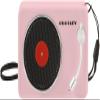 Crosley CR3029A-PI Portable Mini Turntable Bluetooth Speaker, Pink view 2