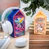 Milk Carton Headphone Stand - Universal Headset Holder - Cute Headphone Stand Hanger - Kawaii Desk Accessories - Pink Gaming Setup - Sturdy Desk Headset Mount (Peaches and Cream) view 2
