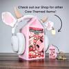 Milk Carton Headphone Stand - Universal Headset Holder - Cute Headphone Stand Hanger - Kawaii Desk Accessories - Pink Gaming Setup - Sturdy Desk Headset Mount (Peaches and Cream) view 4
