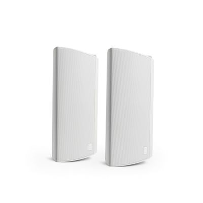 Definitive Technology Dymension AW-550 Outdoor Speaker (White, Pair), Two-Way Surface Mount, 5.25" Woofer, 1 Tweeter, & 5x8 Passive Bass Radiator, IP66 All-Weather Wired Outdoor Speakers
