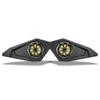 SSV Works MAVR-PHZ+DF 6.5" Front Lower Door-Pocket Speaker-Pods Compatible with 2024-2025 Canam Maverick R and R Max (MAVR-PHZ+DFK: Kicker KM65L RGB Speakers) view 1