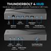 SABRENT Thunderbolt 4 Docking Station, TB4 Ports, 8K/4K, USB4 & TB3 Compatible, DP 1.4, HDMI 2.1, USB-C/USB-A Ports, Gigabit Ethernet, Audio Jack, SD/TF Card Reader, Windows/macOS/Linux (DS-T4MF) view 2
