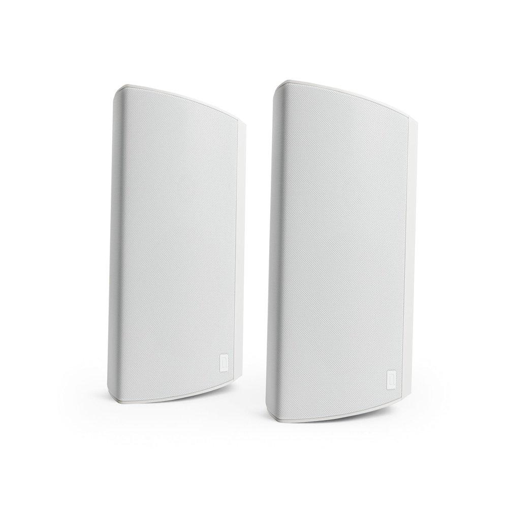 Definitive Technology Dymension AW-650 Outdoor Speaker (White, Pair), Two-Way Surface Mount, 6.5" Woofer, 1 Tweeter, & 5x10 Passive Bass Radiator, IP66 All-Weather Wired Outdoor Speakers