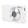 Digital Camera, 2.7K 48MP Digital Point and Shoot Camera with 16X Zoom, 2.8in Display, Auto Focus Anti Shake Vlogging Camera with Flash and Timer for Selfie Travels (White) view 2