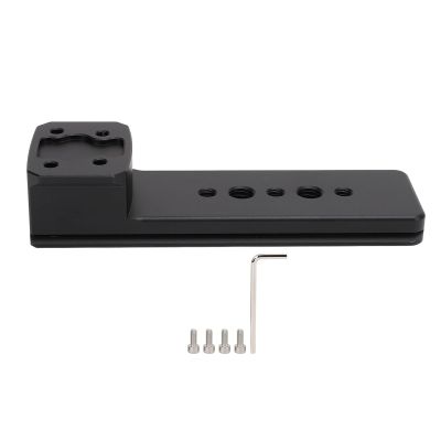 Aluminum Lens Collar Replacement Foot with Hollow Design for Arca Mount, Lightweight Lens Support Baseplate Stand for Z400 600 800