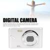 1080P Digital Camera for Photography, 48MP Autofocus Vlogging Camera with 2.4 Color Screen, Travel Camera with 16X Digital Zoom, Flash, Anti Shake (Silver) view 2