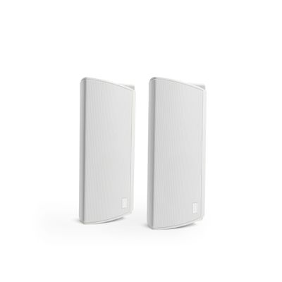 Definitive Technology Dymension AW-450 Outdoor Speaker (White, Pair), Two-Way Surface Mount, 4.5" Woofer, 1 Tweeter, & 4.5" x6 Passive Bass Radiator, IP66 All-Weather Wired Outdoor Speakers