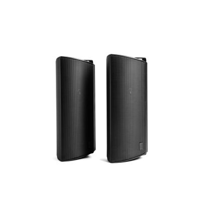 Definitive Technology Dymension AW-450 Outdoor Speaker (Black, Pair), Two-Way Surface Mount Wired Speakers, 4.5" Woofer, 1 Tweeter, & 4.5"x6 Passive Bass Radiator, IP66 All-Weather Outdoor Speakers