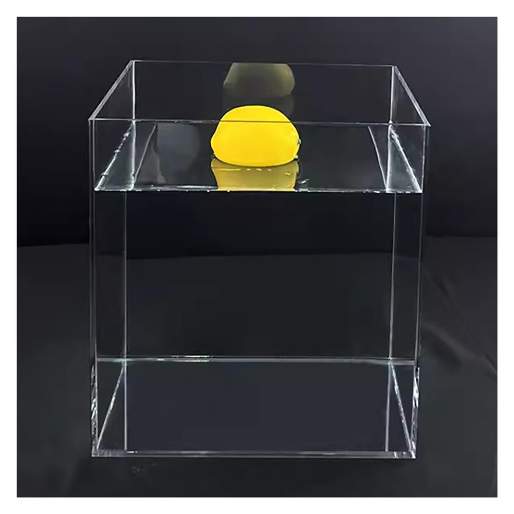 Acrylic Photography Dynamic Shallow Water Tank Acrylic Display Cabinet, 5MM/0.2IN Thickness, Advertising Shooting Props Multifunctional Storage Box(50x10x10cm/19.7x3.9x3.9in)