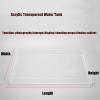 Acrylic Photography Dynamic Shallow Water Tank Acrylic Display Cabinet, 5MM/0.2IN Thickness, Advertising Shooting Props Multifunctional Storage Box(50x10x10cm/19.7x3.9x3.9in) view 2