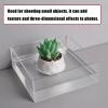 Acrylic Photography Dynamic Shallow Water Tank Acrylic Display Cabinet, 5MM/0.2IN Thickness, Advertising Shooting Props Multifunctional Storage Box(50x10x10cm/19.7x3.9x3.9in) view 4
