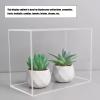 Acrylic Photography Tray, Transparent Deep and Shallow Water Tank, 3.9/7.9/11.8 in High Storage Box, Cosmetics Advertising Photography Props(15x10x15cm/5.9x3.9x5.9in) view 3