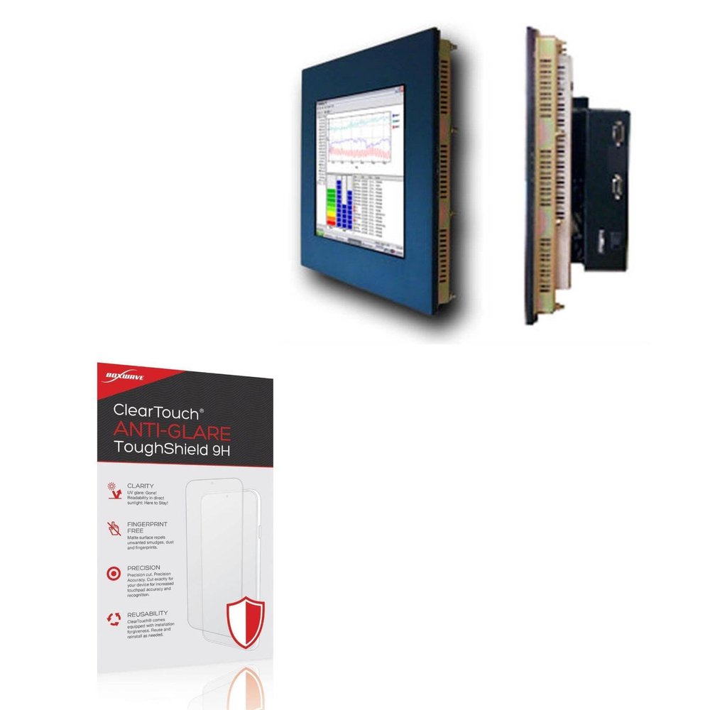 BoxWave Screen Protector Compatible with Small PC SD120PC - ClearTouch Anti-Glare ToughShield 9H (2-Pack), Anti-Glare 9H Tough Flexible Film Screen Protector