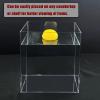 Acrylic Water Tank Deep and Shallow Sink Five-Sided Tray, 2 in Thickness Fish Tank Shooting Transparent Water Tank Pool, Food and Cosmetics Storage Box(60x50x10cm/23.6x19.7x3.9in) view 3