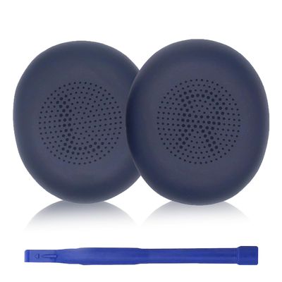 Aiivioll Evolve2 65 Replacement Ear Pads are Suitable for Evolve2 65 (65MS 65UC USB)/Evolve2 40 /Elite 45h Bluetooth Wireless Headphones, The Replacement Ear Pads are Made of Protein Leather (Blue