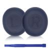 Aiivioll Evolve2 65 Replacement Ear Pads are Suitable for Evolve2 65 (65MS 65UC USB)/Evolve2 40 /Elite 45h Bluetooth Wireless Headphones, The Replacement Ear Pads are Made of Protein Leather (Blue view 1