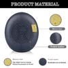 Aiivioll Evolve2 65 Replacement Ear Pads are Suitable for Evolve2 65 (65MS 65UC USB)/Evolve2 40 /Elite 45h Bluetooth Wireless Headphones, The Replacement Ear Pads are Made of Protein Leather (Blue view 3