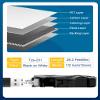 2-Pack Label Maker Tape 12mm 0.47" White TZE2312PK Replacement for Brother P Touch Label Tape TZe-231 TZ-231, Compatible with Brother Ptouch PT-D210 PT-H110 PT-D220 PT-D400 view 3