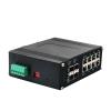 BAISULI Industrial Din Rail Switch Gigabit Ethernet Industrial L2+ Managed (PoE) Ethernet Fiber Switch 8/16/24-Port 10/100/1000T + 4-Port 1000X SFP Din Rail Gigabit Switch(PoE 8GE 4SFP) view 3