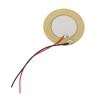QIXIAMO 10pcs 12mm Plate Piezo Buzzer Piezoelectric Ceramic Buzzer Welding Wires for Pressure view 3