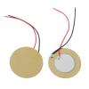 QIXIAMO 10pcs 12mm Plate Piezo Buzzer Piezoelectric Ceramic Buzzer Welding Wires for Pressure view 4