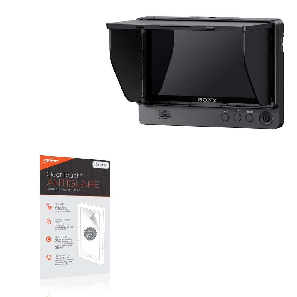 BoxWave Screen Protector Compatible with Sony CLM-FHD - ClearTouch Anti-Glare (2-Pack), Anti-Fingerprint Matte Film Skin