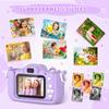 1080P HD Children Camera - Toddler Digital Video Camera with 2.0-inch Screen, Durable Silicone Case, Ideal Kids Camera Toy for Christmas & Birthday Gifts (Pink) view 2