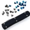 6PCS Titanium Triangular Head Screws Fits for Microtech UTX85 Scales Handle, Sandblasting Handle Patch Screw Accessory view 3