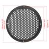 Auttoop 2pcs 5'' Plastic Audio Speaker Cover Mesh Subwoofer Grill Horn Guard Decorative Circle Grille Protector Black for Auto Car view 2