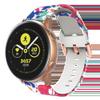 AXPTI 20mm Printing Wristband Bracelet Strap For Garmin Vivoactive 3 3t Venu SQ Smart Watch Silicone Wrist Bands Vivomove HR Watchband(K,For Vivomove HR) view 4