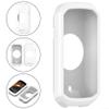 Flexible Silicone Case for Garmin Edge 1050 Screen Protector Full Coverage for TPU Clear Film(White) view 3