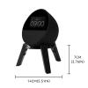 shinar Speaker Mounts Compatible with Echo Spot 2024/echo 4 Gen.Stands for Spot/Hoempod mini Table Stand Holder with Integrated Cable Management Better Sound (Black) view 2