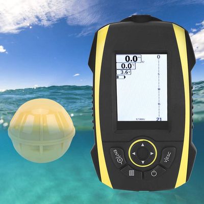 FF288W Wirel Fish Finder Color Sc Alarm for Portable Sonar Sounder Detector for Fishing